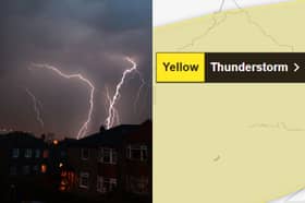 The Met Office has issued two thunderstorm warnings for Scotland.