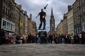 No trip to the various Edinburgh Festivals is complete without heading to the Royal Mile to enjoy the street performers.