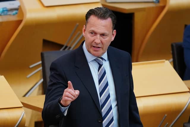 Scottish Conservative leader Russell Findlay