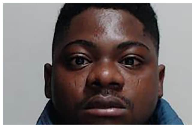 Osarenkhoe Atutie has been sentenced for a violent attack on his ex-partner