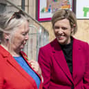 Council leader Jane Meagher (left) with Deputy First Minister Jenny Gilruth in Princes Street