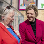Council leader Jane Meagher (left) with Deputy First Minister Jenny Gilruth in Princes Street
