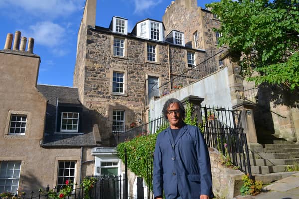 The property on Calton Hill is the latest to be investigated by historian David Olusoga in his TV series a House Through Time