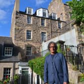 The property on Calton Hill is the latest to be investigated by historian David Olusoga in his TV series a House Through Time