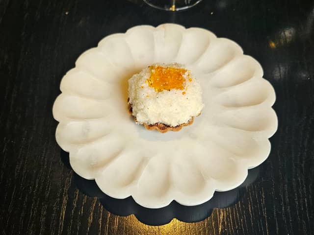 Avery’s cheese and honey tart