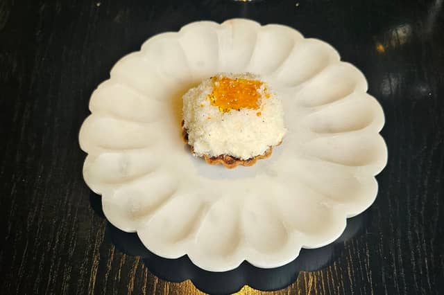Avery’s cheese and honey tart