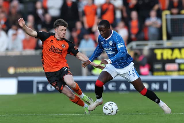 Rangers winger Djeidi Gassama has suitors in Italy.
