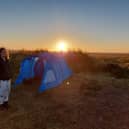 Rachel Amery camping on the North Coast 500