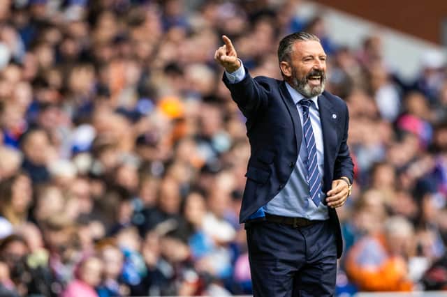 Derek McInnes will take charge of a competitive home Rangers match for the first time this weekend.