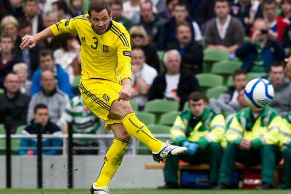 Former Scotland international Phil Bardsley has been discussing his "phenomenal" time playing for the national team. Cr: SNS Group.
