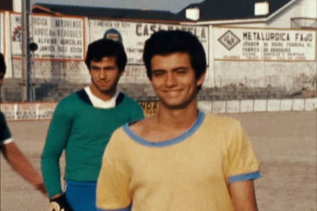 A young Jose Mourinho prior to his outstanding managerial career.