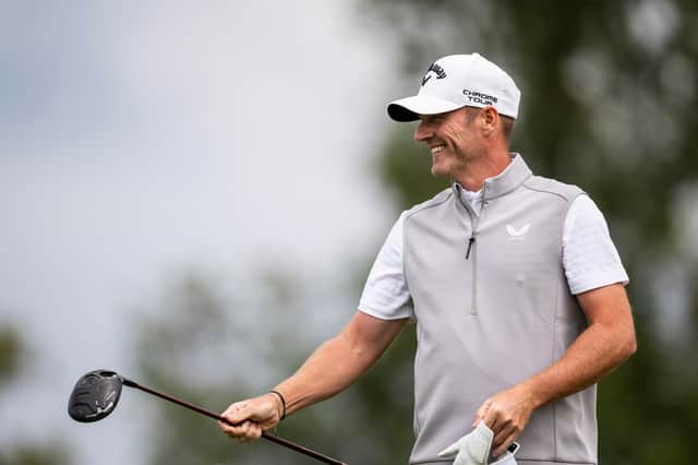 Marc Warren pictured during day three of the Scottish Challenge supported by The R&A at SCHLOSS Roxburghe near Kelso