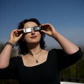 A partial eclipse should be visible from the UK, with around 90 per cent of the sun covered. Picture: Jordan Pettitt/PA Wire