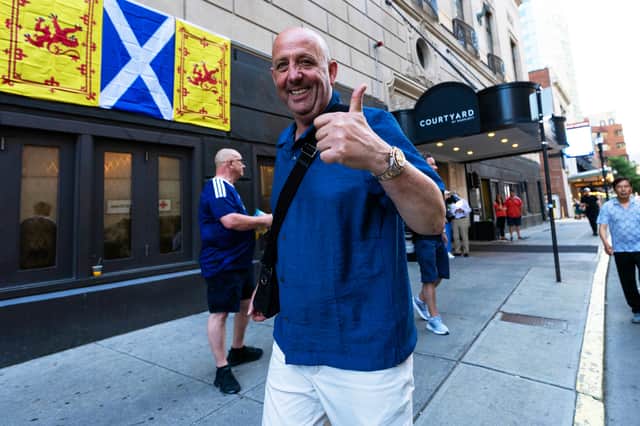 Former Scotland captain Gary McAllister pictured in Boston during the 2026 World Cup. (Photo by Craig Williamson / SNS Group)