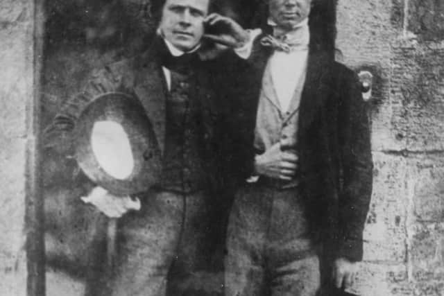 David Octavius Hill, pictured here with WB Johnstone.