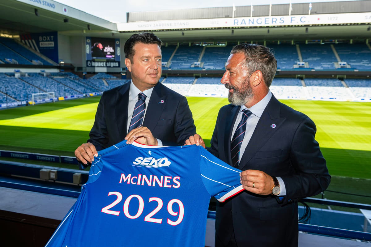 Rangers reveal thinking behind Derek McInnes appointment as they opt for ...