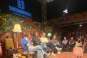 The panel was speaking at Shedinburgh.