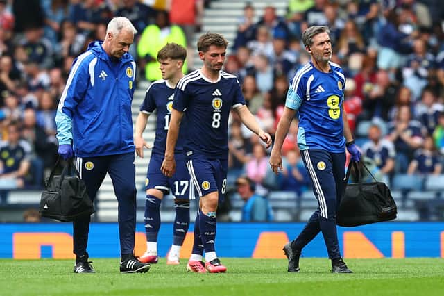 Billy Gilmour had his World Cup dreams shattered by an injury just days before the tournament got underway.