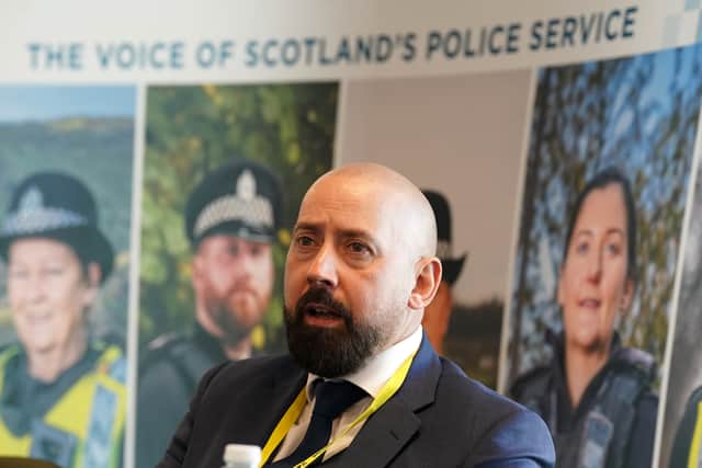 David Kennedy, general secetary of the Scottish Police Federation
