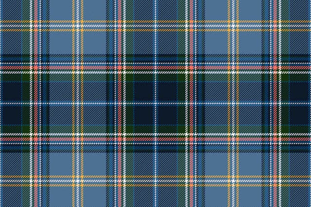 The bespoke tartan has been unveiled in Glasgow, to celebrate the friendship between Boston and Glasgow