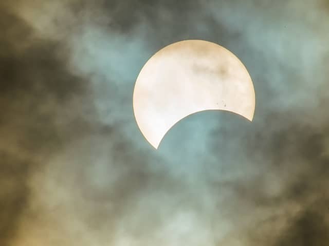 If you miss today's partial solar eclipse there will be another one in less than a year.