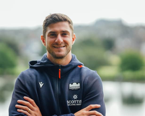 Former Northampton Saints fly-half James Grayson has signed for Edinburgh after three years playing in Japan (Pic courtesy of Edinburgh Rugby)