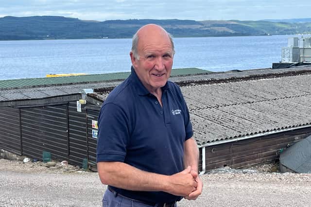 Alastair Barge, managing director of Otter Ferry Seafish