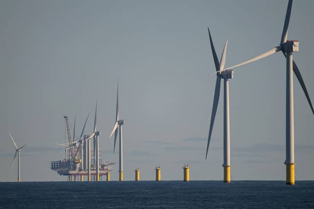 Construction of Dogger Bank offshore windfarm - which will have 277 turbines once complete - will be supported by jobs at Nigg.