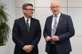 Prime Minister Andy Burnham and First Minister John Swinney met in Glasgow