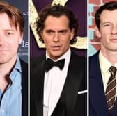 The three favourites to become the next James Bond.
