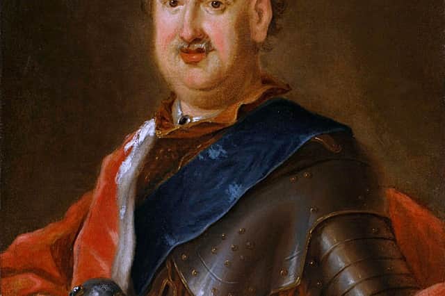 The letter was sent to Prince Michael Radziwill, a powerful and wealthy military commander.