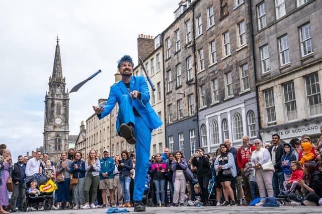 Street performers aren’t so entertaining when you’re trying to get to work
