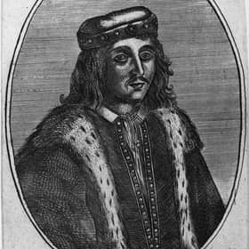 Circa 1455, King James II of Scotland (1430 - 1460)