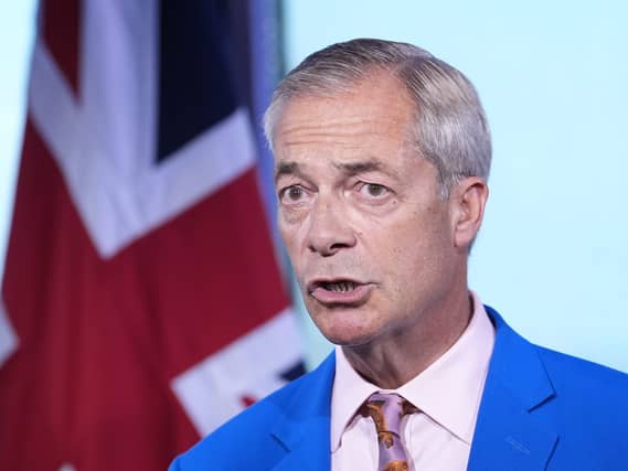 Nigel Farage failed to show up at the Clacton count