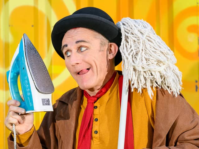 Tweedy the Clown returns to Edinburgh with his brand new solo show for all ages