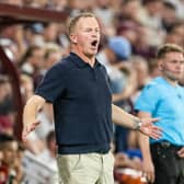 Hearts head coach Wouter Vrancken.