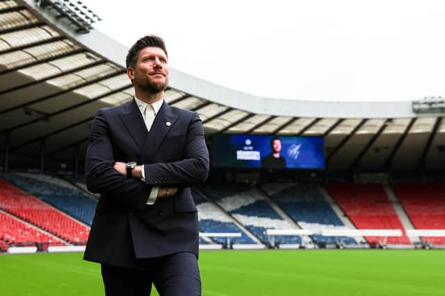 Sebastien Pocognoli is unveiled as Scotland Men's National Team Head Coach