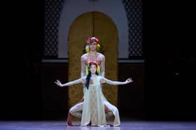 Ihsane being performed at Festival Theatre for the Edinburgh International Festival