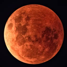 You may see the moon turning red this week.