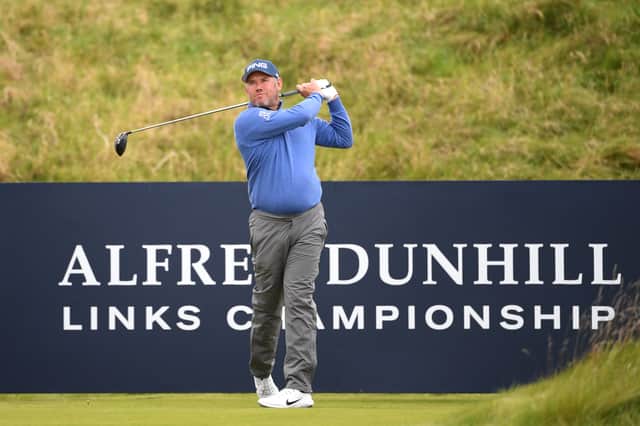 Former winner Lee Westwood pictured during the 2019 Alfred Dunhill Links Championship