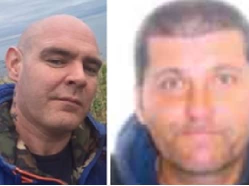 The deaths of Paul Lafferty (left) and Gary Beaton are being treated as murder