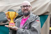 Fil Milton has won the prize for the cheesiest joke of the Fringe.