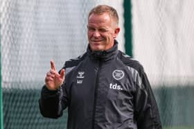 Head Coach Wouter Vrancken during a Heart of Midlothian MD-1 Training Session at the Oriam, on August 19, 2026, in Edinburgh.  (Photo by Liam Chester / SNS Group)