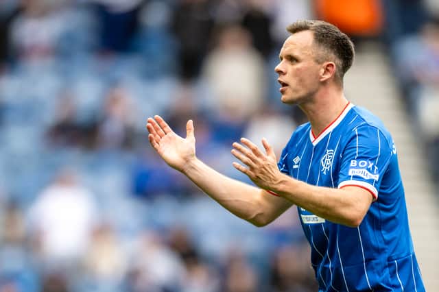 Rangers captain Lawrence Shankland came off the bench during the Premier Sports Cup win over St Mirren at Ibrox.(Photo by Rob Casey / SNS Group)