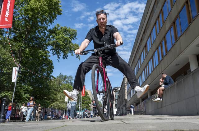 Jason Byrne is back in Edinburgh, where he has performed on the Fringe every year since 1996.
