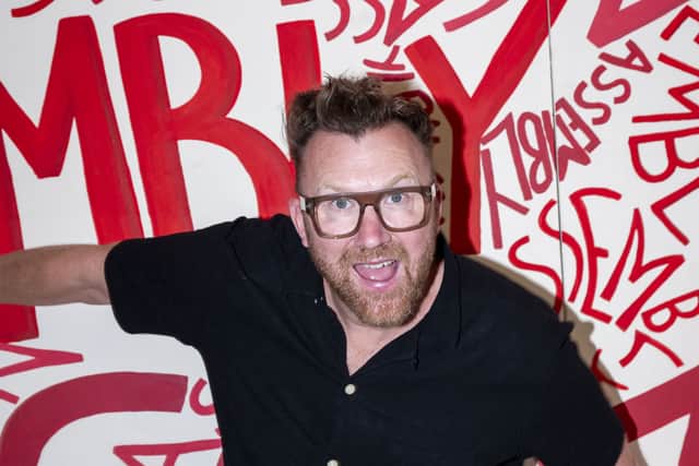 Jason Byrne celebrates 30 years of stand-up comedy at the Edinburgh Fringe with a brand-new show, Jason Byrne 30 Years Byrning