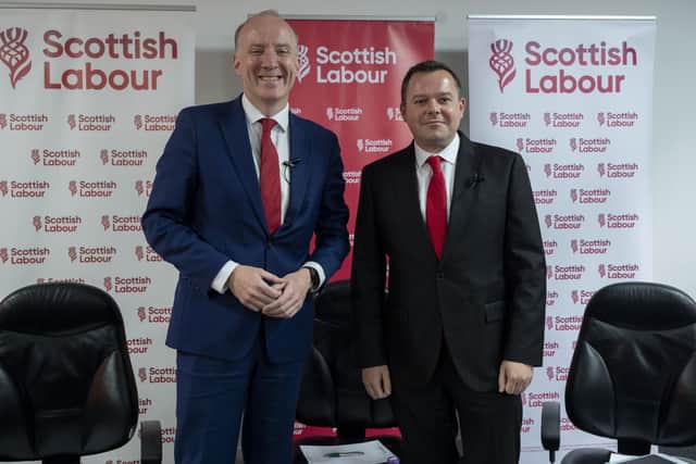 Michael Marra MSP (left) and Joe Fagan MSP (right)