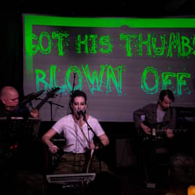 Performers from Tom Waits War Songs before the flood. Russell MacSorley at RM Photography