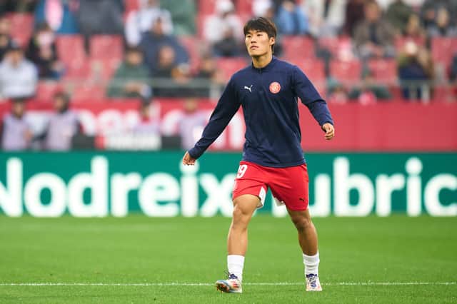 Rangers are weighing up a move for Girona winger Kim Min-Su.