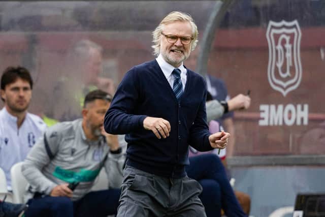 Dundee head coach Steven Pressley.